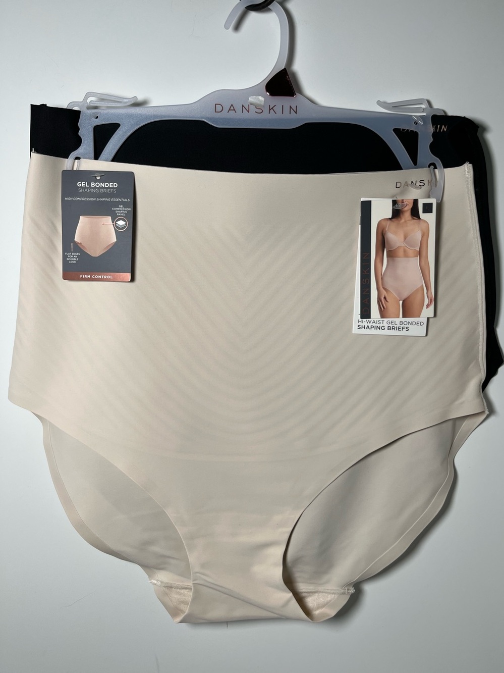 HIGH WAIST FIRM CONTROL GEL BONDED NO PANTY LINES SHAPING BRIEFS by DANSKIN